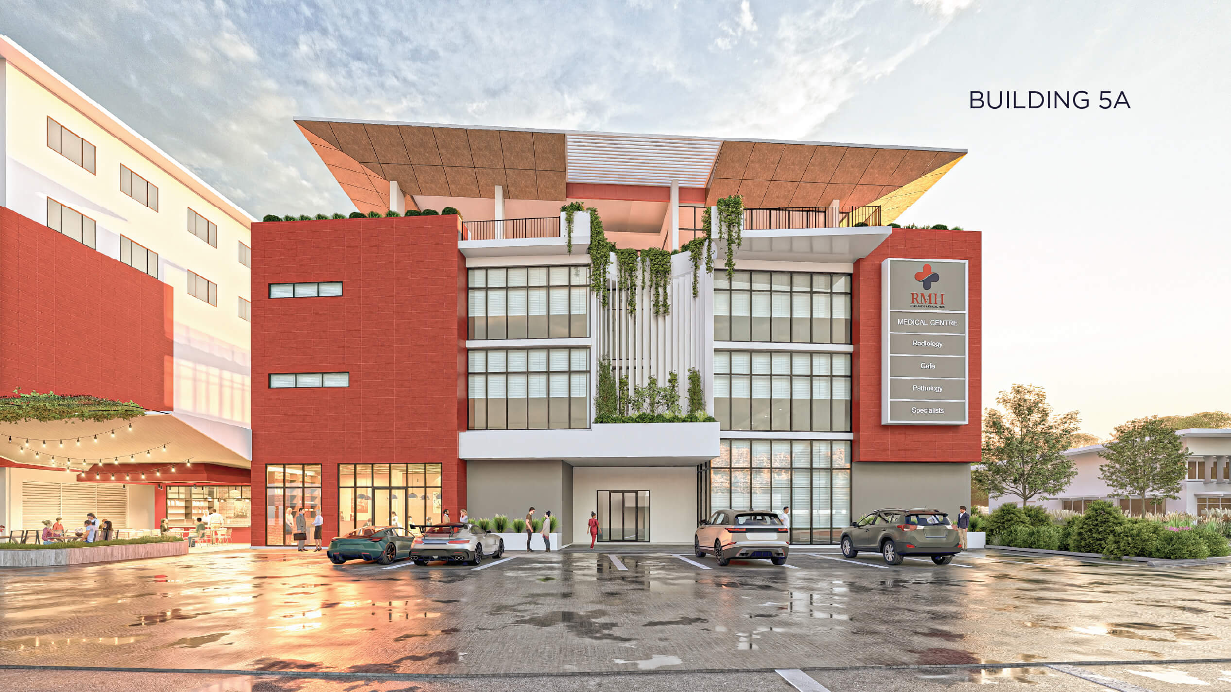 Front View with Words